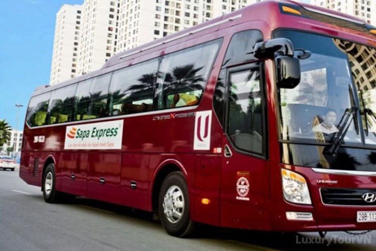 Sapa Express: Sapa to Hanoi Seats Bus image 0