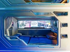 Sapa Group Bus: Hanoi to Sapa private cabin bus image 1