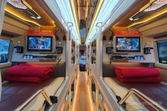 Bang Phan VIP Cabin: Sapa to Ha Giang private cabin bus image 4